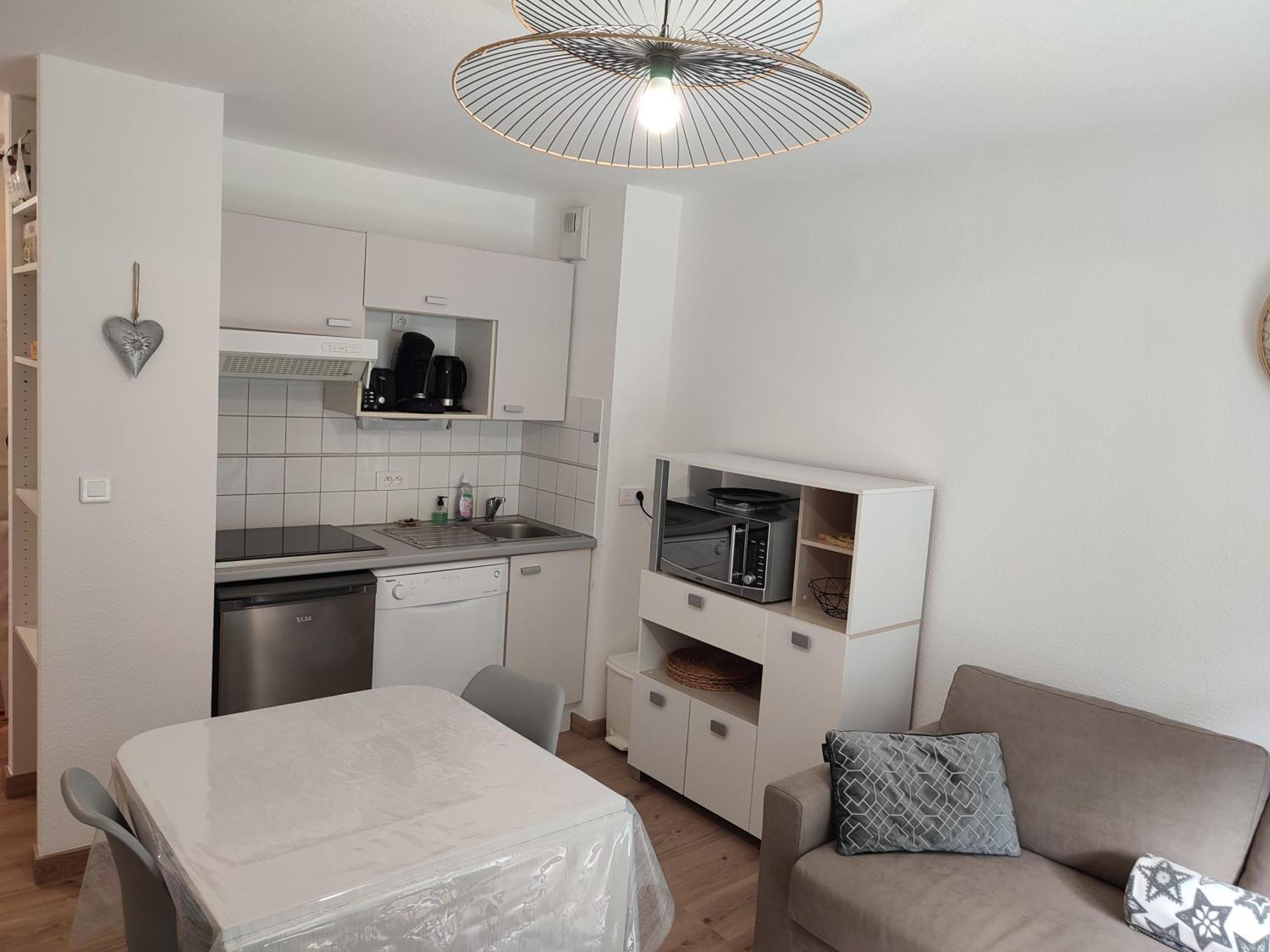 Charmant Appartement 4 Pers,Vue Montagne Avec Parking Prive Et Balcon コテレ エクステリア 写真