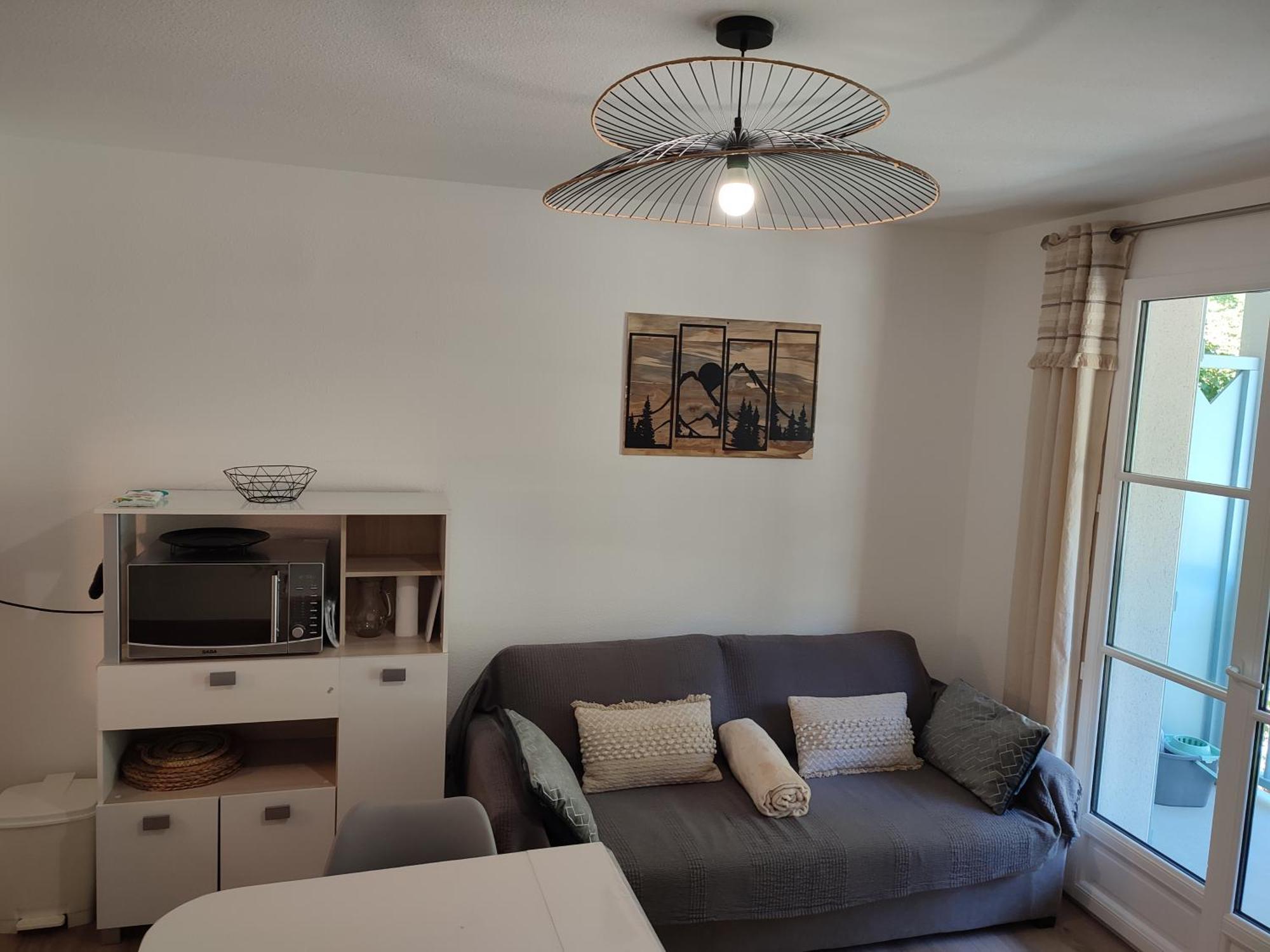 Charmant Appartement 4 Pers,Vue Montagne Avec Parking Prive Et Balcon コテレ エクステリア 写真